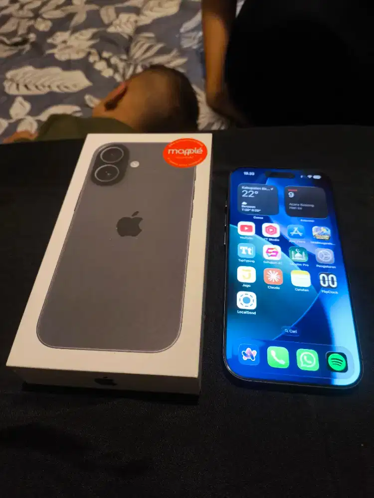 Dijual iPhone 17 warna Black kapasitas 256GB
Kondisi sangat mulus