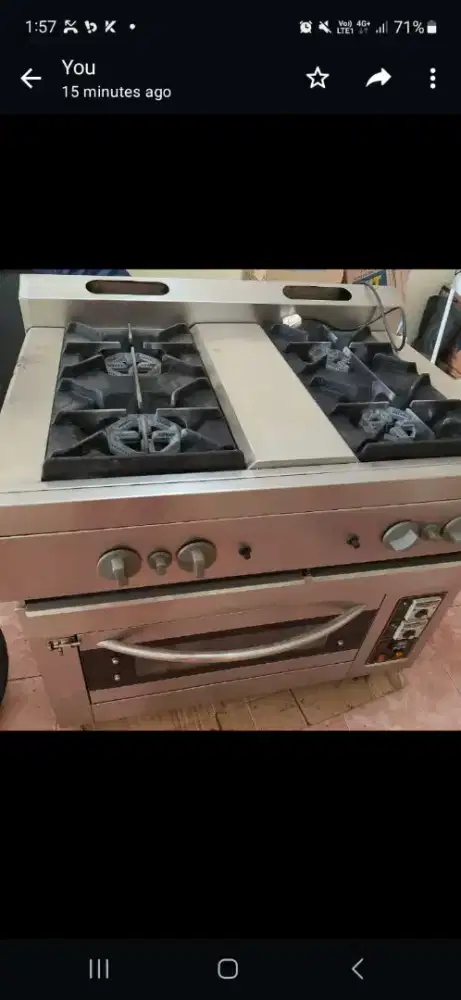 Kompor Custom ex Resto