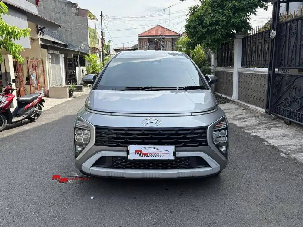 Hyundai Stargazer Prime 1.5 AT 2023 Abu-Abu
