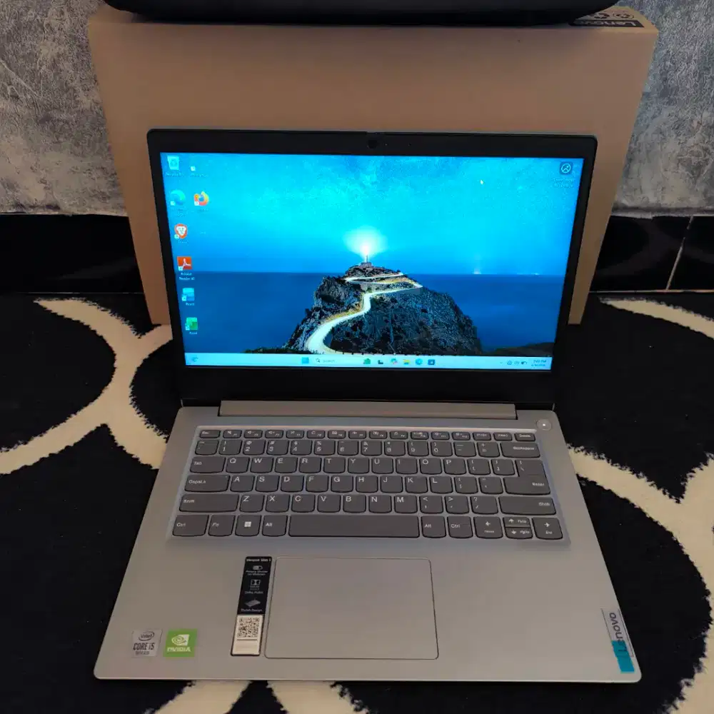LENOVO IDEAPAD SLIM 3 i5 GEN 10 + NVIDIA MX330 LIKE NEW SIAP PAKAI