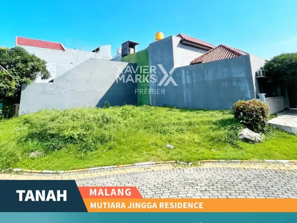 Dijual Tanah Hook Siap Bangun di Mutiara Jingga Residence, Tasikmadu Malang
