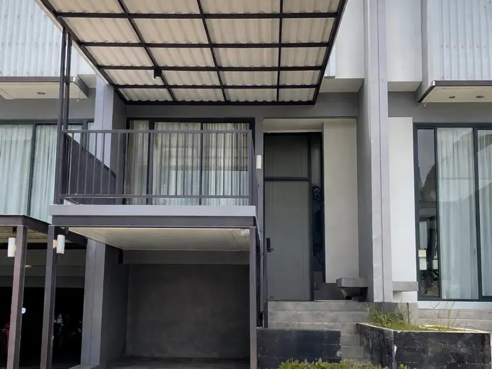 Rumah Modern Full Furnished di Greenwich Park, Cluster Imajihaus BSD City