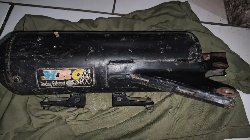 Knalpot ori scoopy bobokan mrc