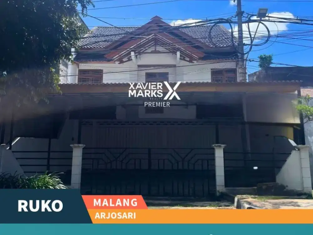 Disewakan Ruko Strategis Dekat Terminal Arjosari Kota Malang