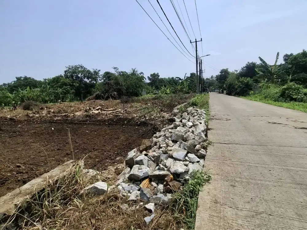 Tanah Kavling SHM 1Jtan/m - Dekat Tol Legok & Stasiun Jatake