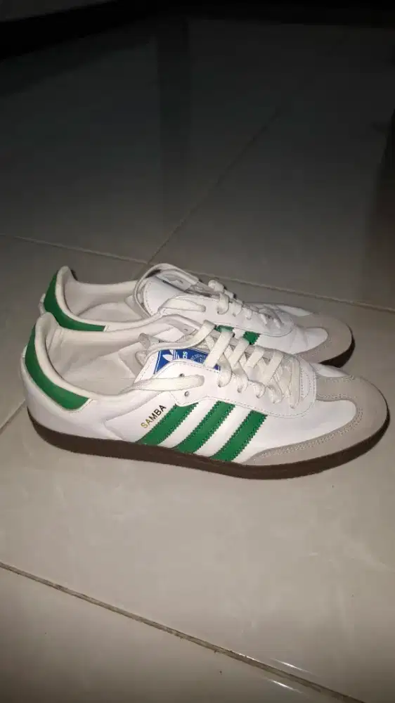 Adidas Samba OG Footwear White Green