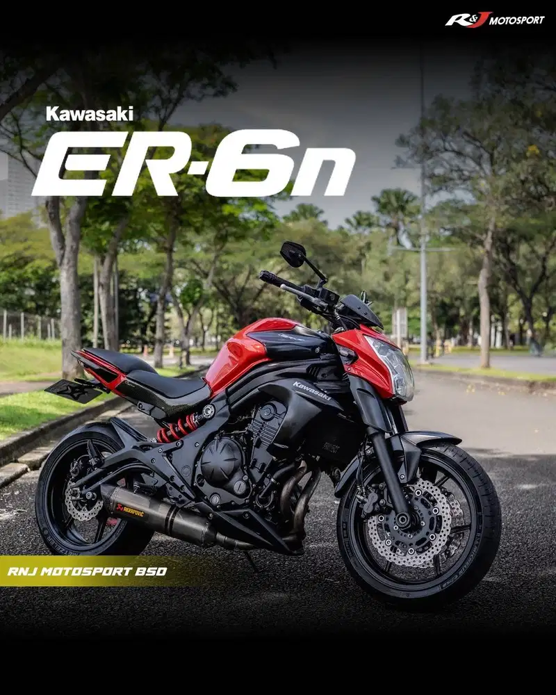 (Full Paper) Kawasaki ER6N Nik 2012 Akrapovic Full System
