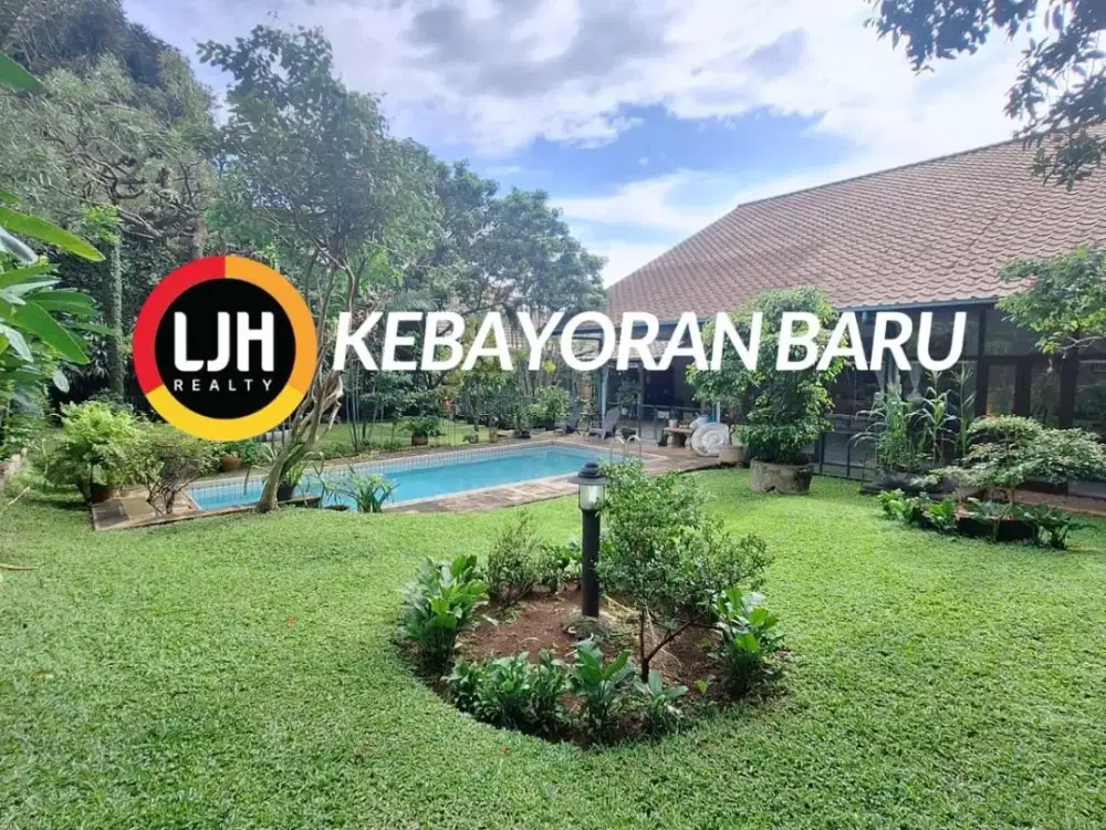 Rumah tropical Asri terawat di Cipete - Cilandak, Jakarta Selatan Lingkungan bagus & tenang area ekspat