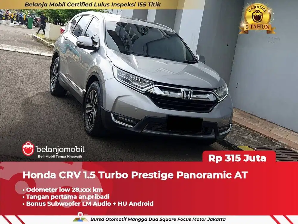 [ LOW KM 28RB ] Honda CRV CR-V CR V 1.5 Turbo Prestige AT 2019/2020