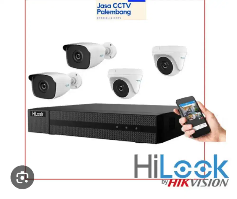 Paket lengkap kamera cctv bergaransi resmi