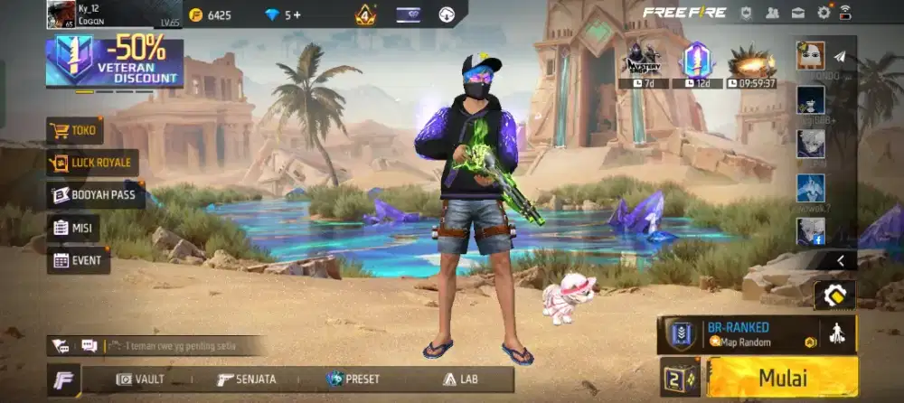 JUAL BELI AKUN FREE FIRE AMAN DAN TERPERCAYA