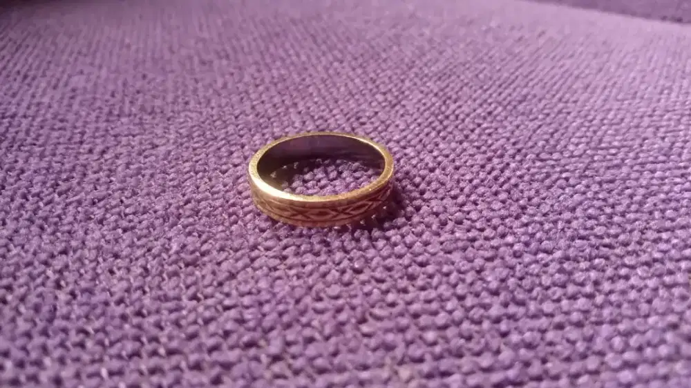 Cincin original 24k berat 20gr Cod Rangkasbitung