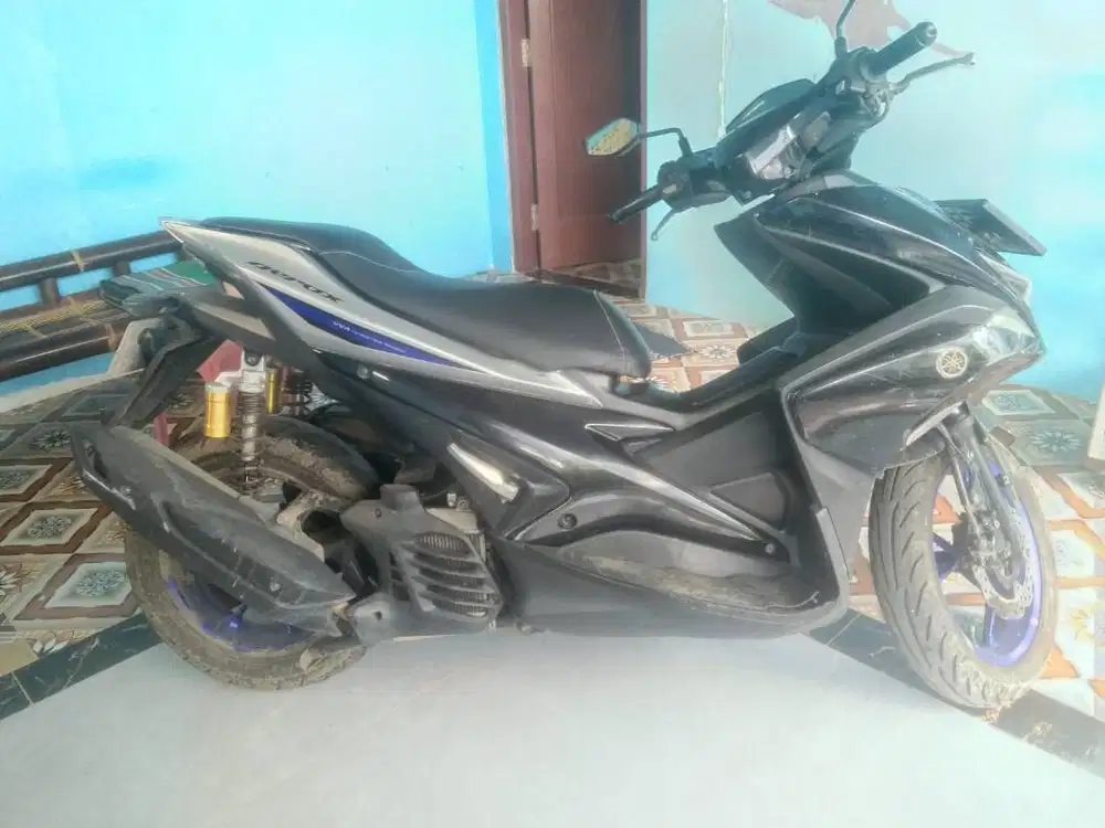 Aerox R 2019, plat T Karawang, 15 jt