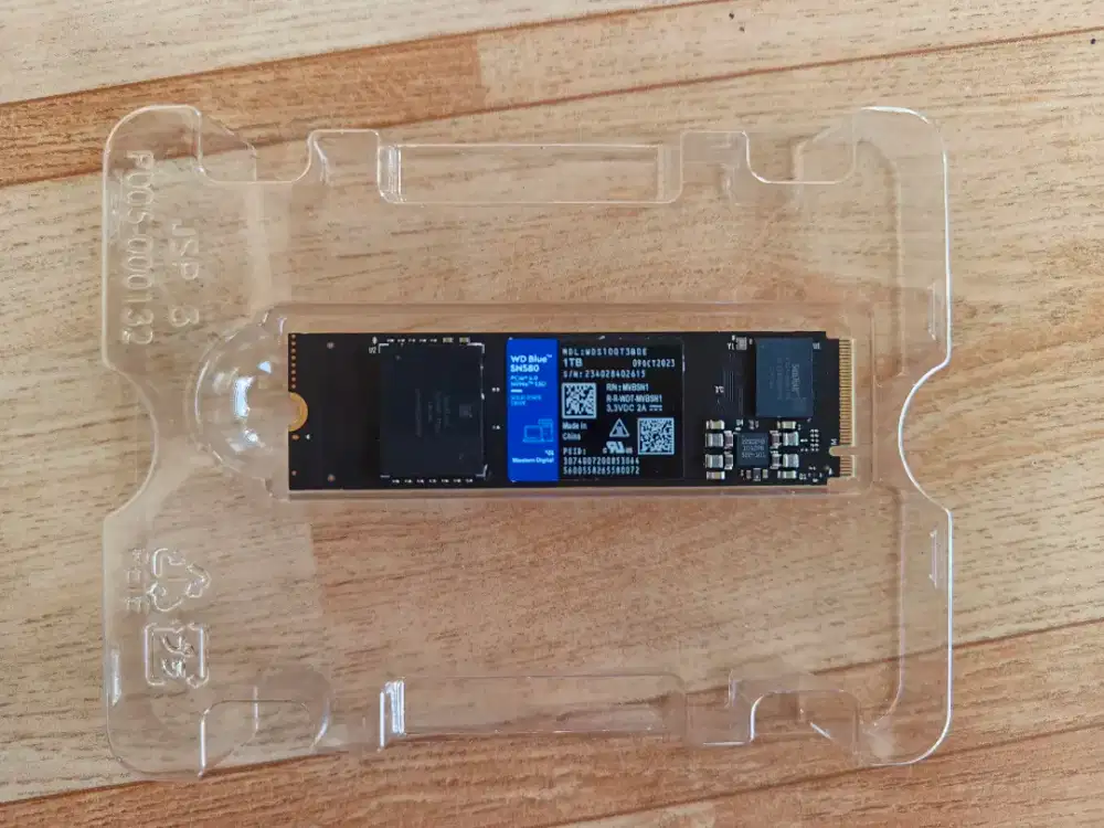 SSD 1TB NVME WD BLUE SN580 Pcie Gen4 x4