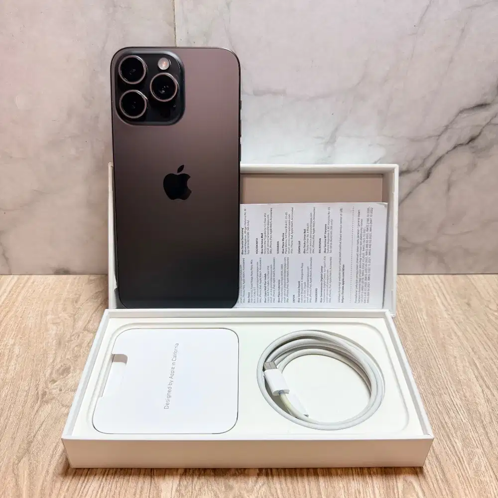 iPhone 15 ProMax 256GB iBox (Black Titanium) Mulus