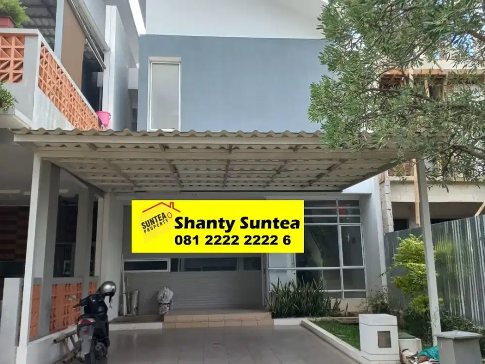 Disewa Rumah murah siap huni di Discovery Aluvia Bintaro Pondok Aren 966sg