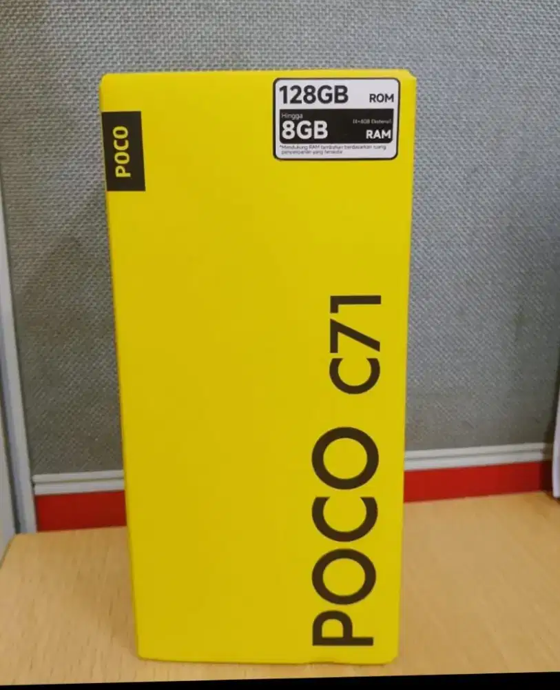 Dijual cepat handphone Poco C71 Ram 4+4/128