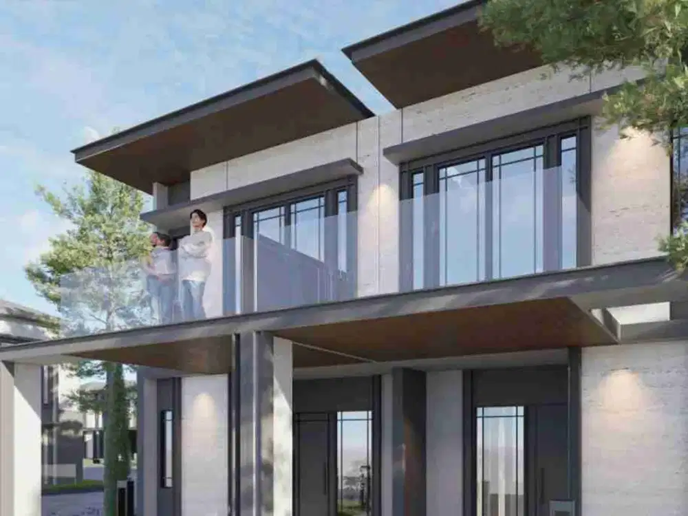 Dijual Rumah Baru Balkon atas Carport Darmo Permai Surabaya