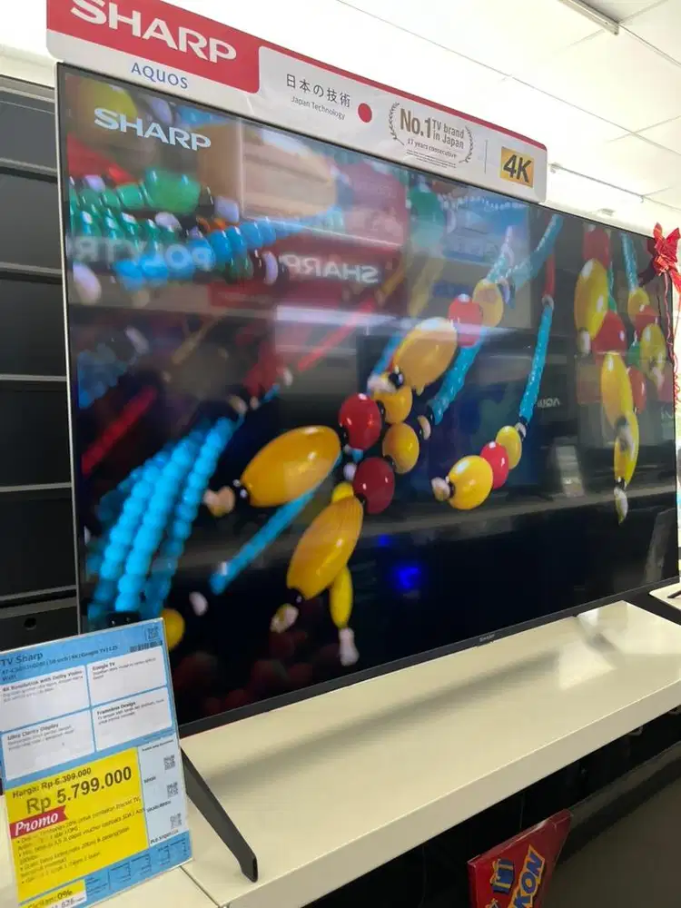 Tv Sharp 50inch bisa dicicil pakai spaylater