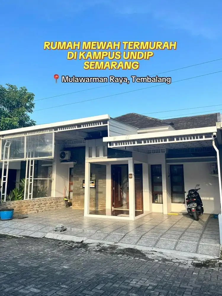 DIJUAL RUMAH 5 MENIT DARI KAMPUS UNDIP TEMBALANG