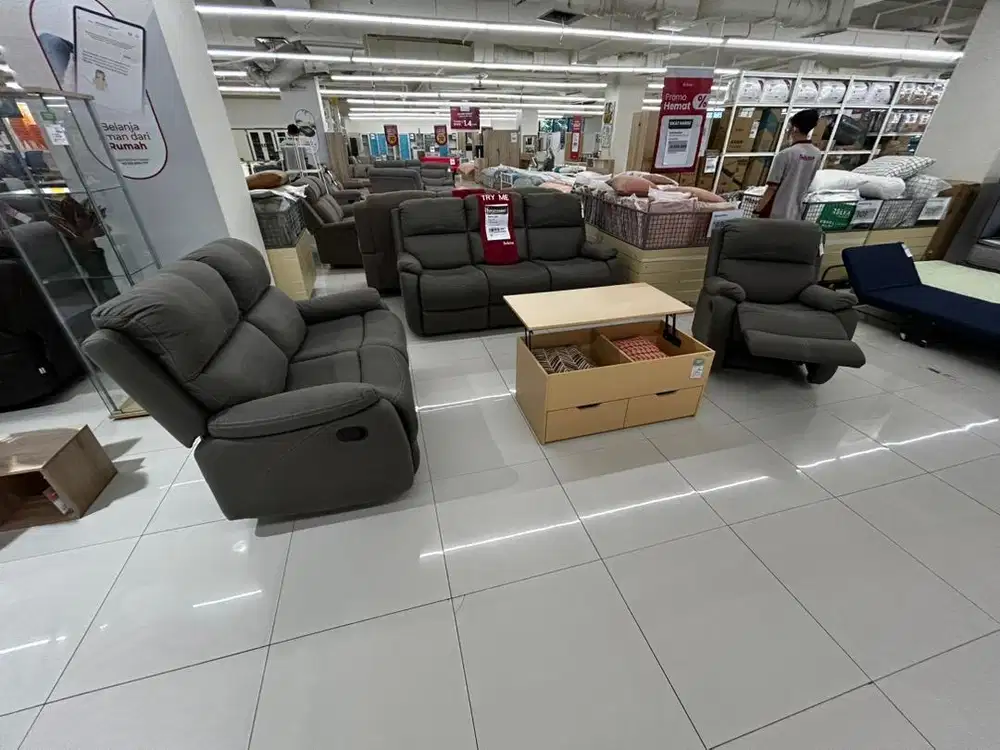 PROMK SOFA SET RECLINER