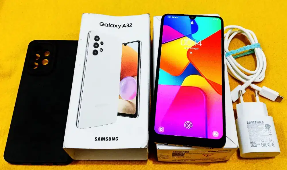 SAMSUNG A32 8GB/128GB LENGKAP ORI