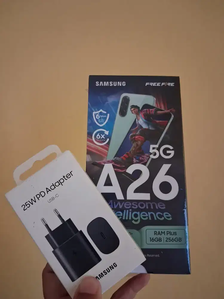 Samsung Galaxy A26 5G 8/256 GB Include Adaptor 25W