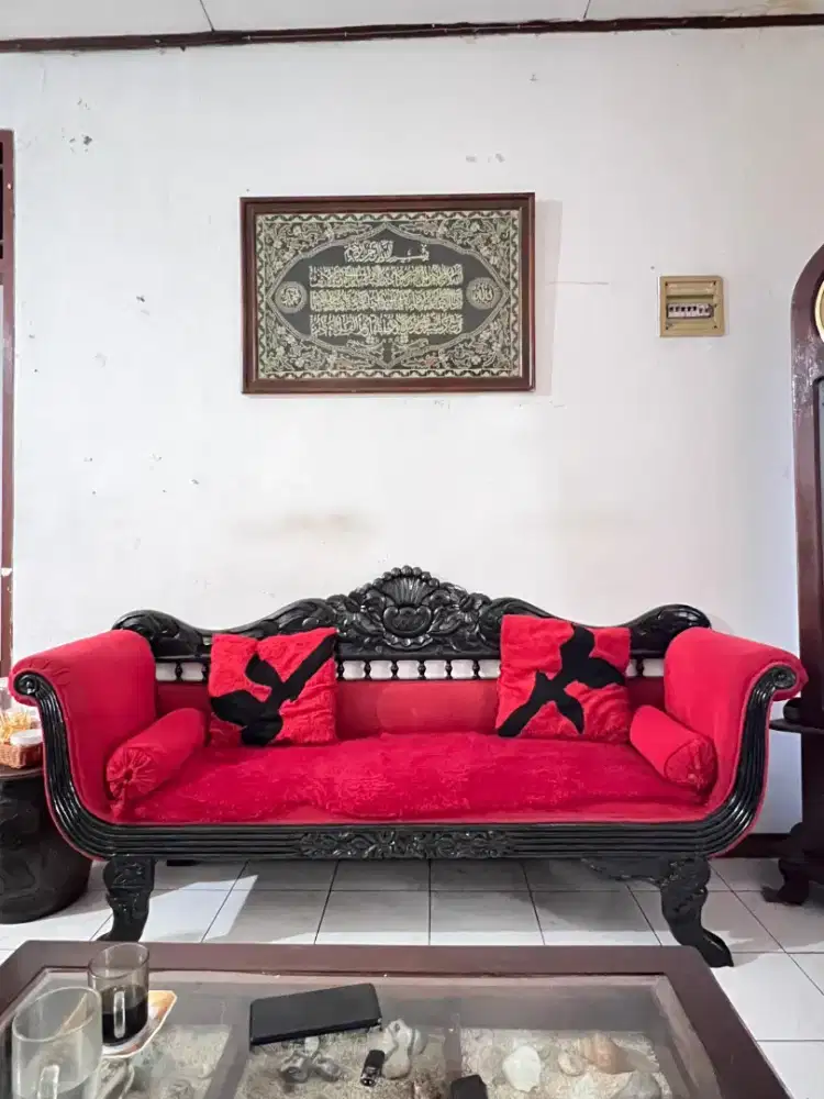 Kursi kayu jati ukir