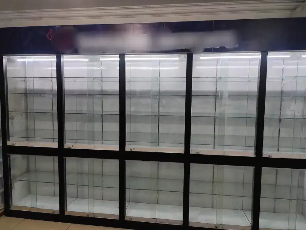 Rak Laca, Etalase Kaca, Rak Pajangan, Lemari Kaca, Lemari Pajangan