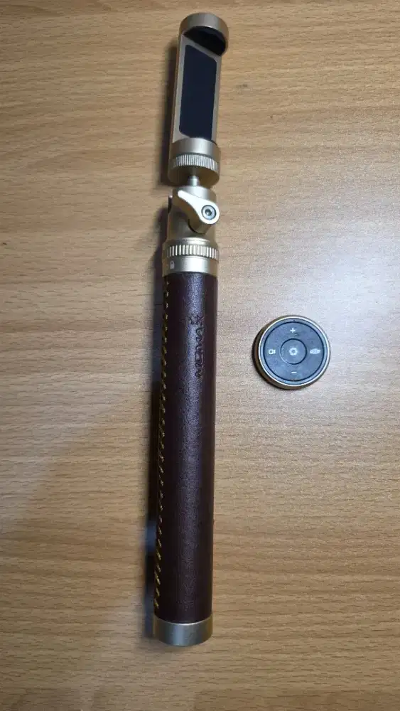 Looking selfie stick