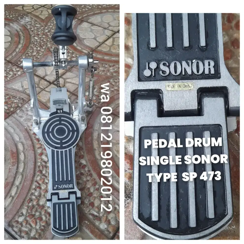 PEDAL DRUM SONOR TAPAK PLATE
