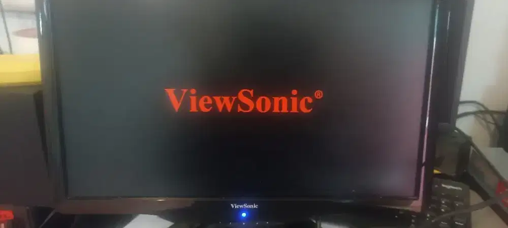 Monitor bks jarang pakai view sonic va 1931 wma 18,5 inchi minus kabel