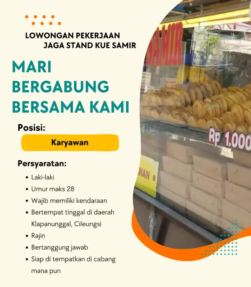 Karyawan Kue Samir