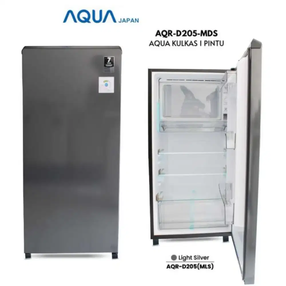 Lemari es | AQUA | AQR-D205 | BARU 1 bulan