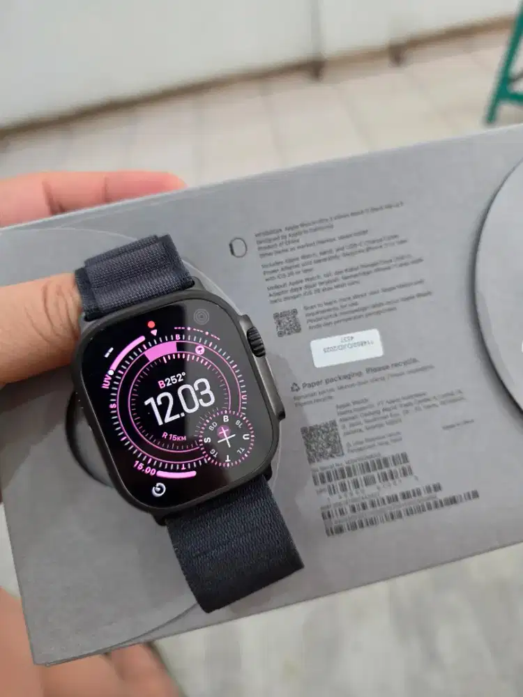 Apple Watch Ultra 3 49mm Perfect- Grs resmi iBox 8 bln #Relax