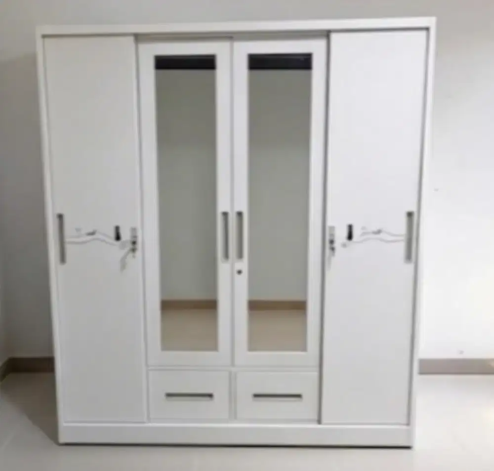 Lemari pakaian Full Plat Besi