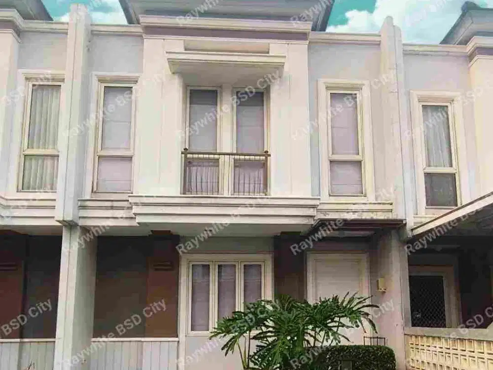 Rumah Bagus dan Masih Banyak Tanah Sisa di Nusa Loka BSD City Dekat Tol