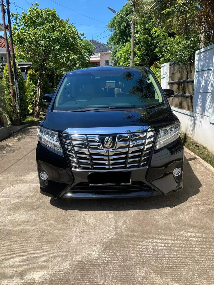 Toyota Alphard 2016 Bensin