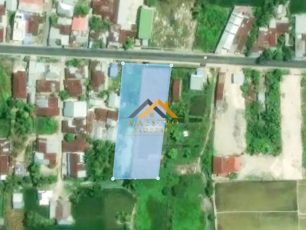 Dijual Tanah Kosong Jalan Rumbia Daerah Batang Kuis