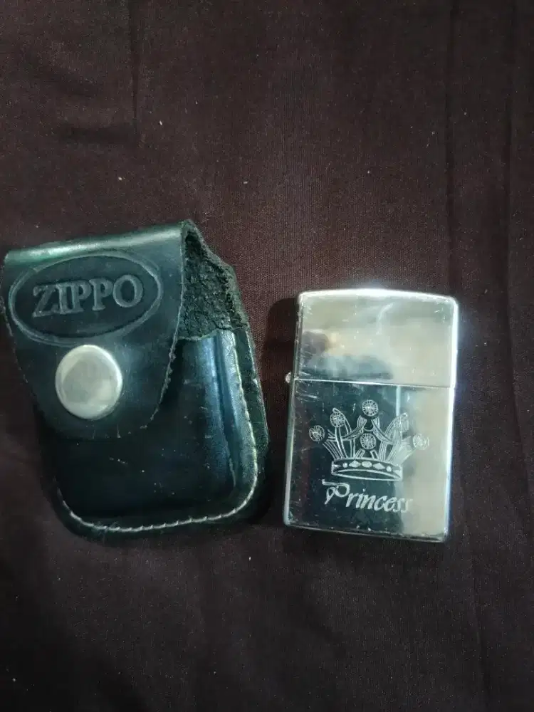 Korek Zippo Reguler Chrome Princess Original Bradford USA th2011