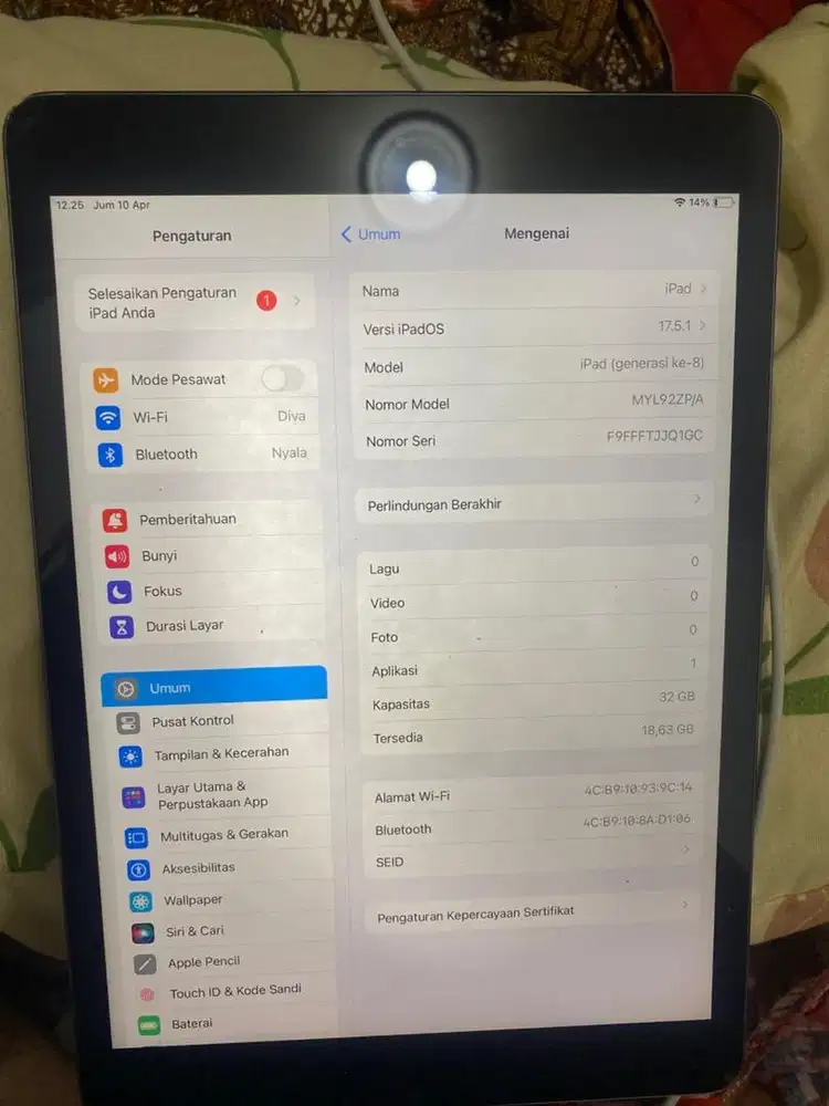 iPad generasi ke-8