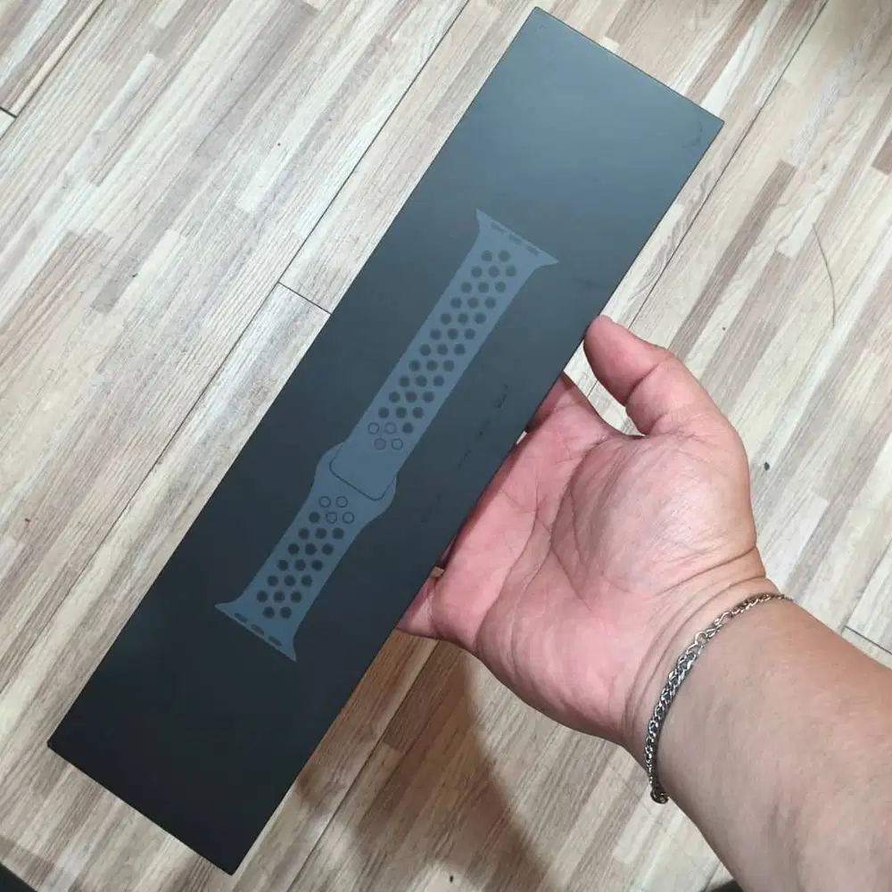 Apple Watch Nike Sport Band Anthracite Black Original Apple