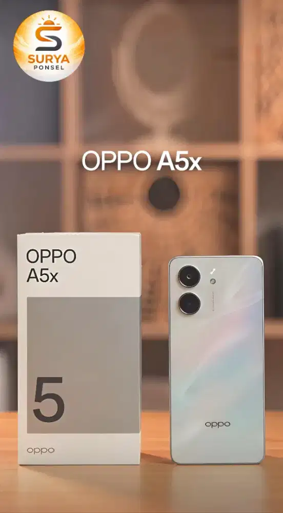 Oppo A5x 4+4/128 Cuci Gudang
