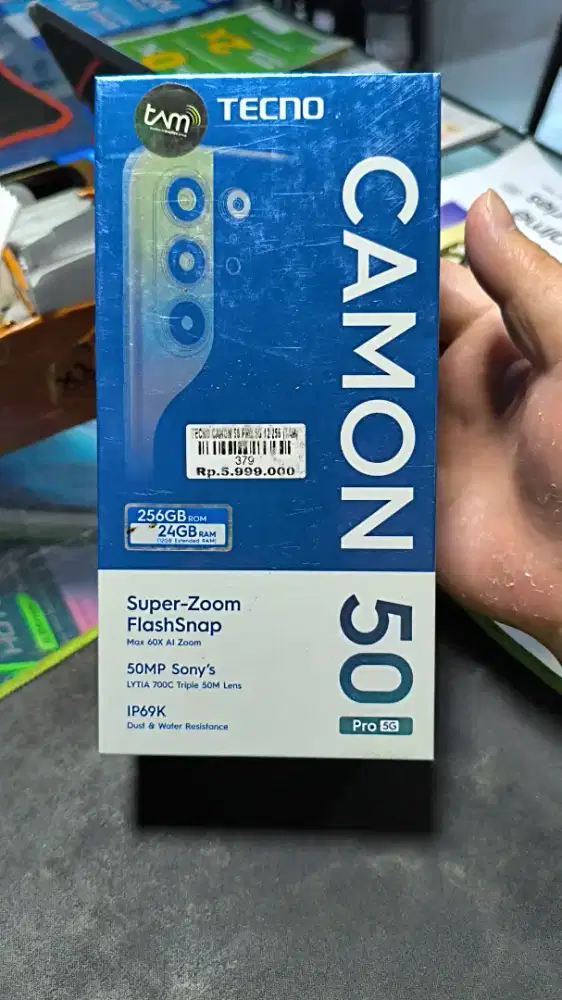 Tecno CAMON 50 pro 5g ready stok ditoko Atlantis