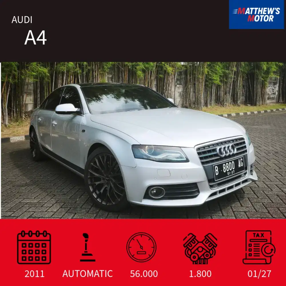 Audi A4 2011 Bensin