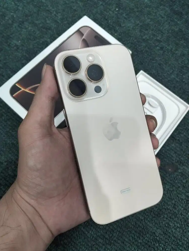 Iphone 16 pro 128 gb like new fullset