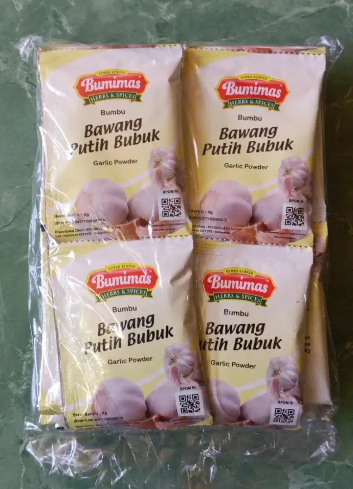 Bumimas Bawang Putih Bubuk dan Ladapop