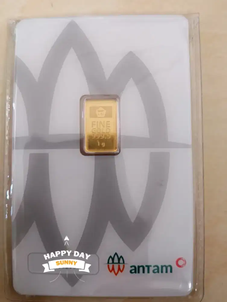 Emas Antam 1gr Tahun 2025