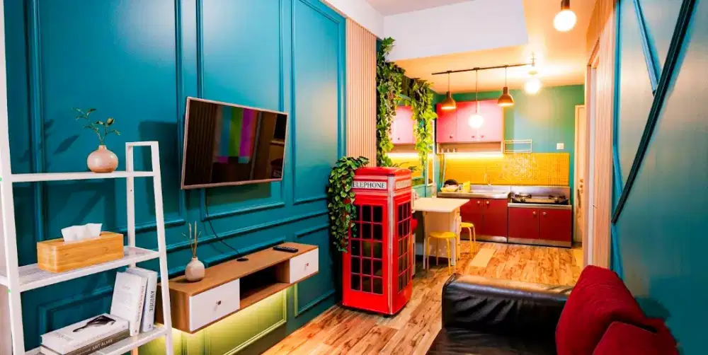 Apartemen skylounge Tamansari bandara soeta