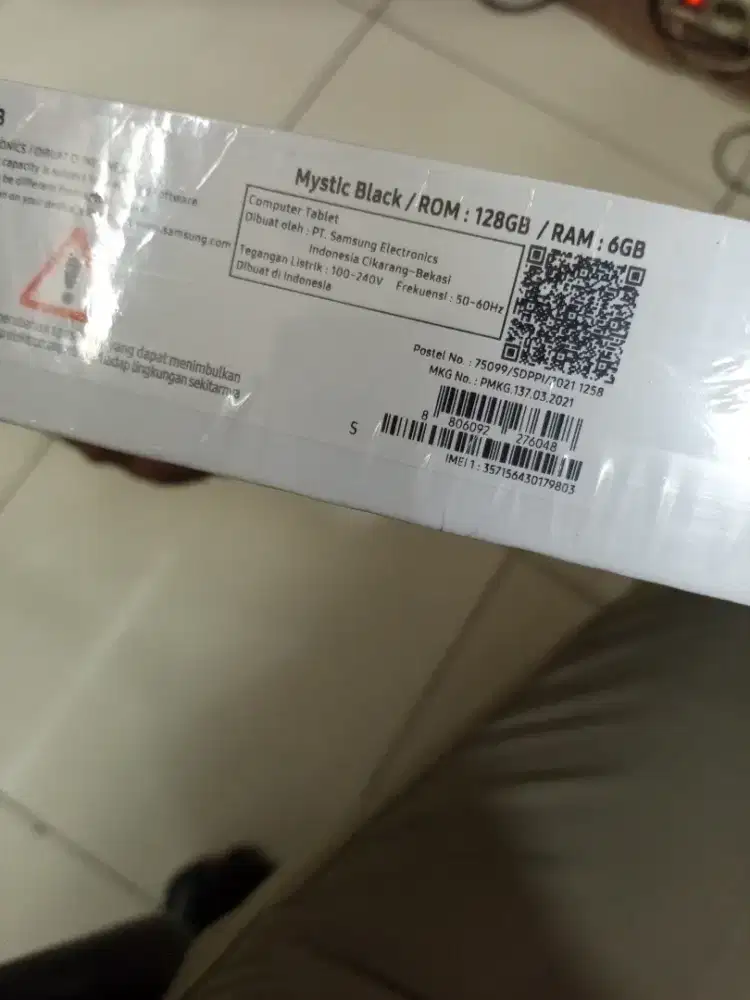 Samsung galaxy tab s7 fe 5G ram 6/128